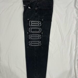 Hugo Boss Black Jeans with Bold Logo